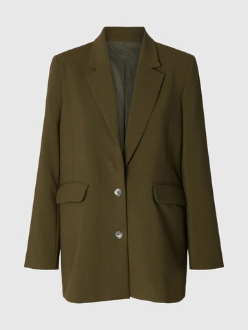 SELECTED - Blazer en marrón