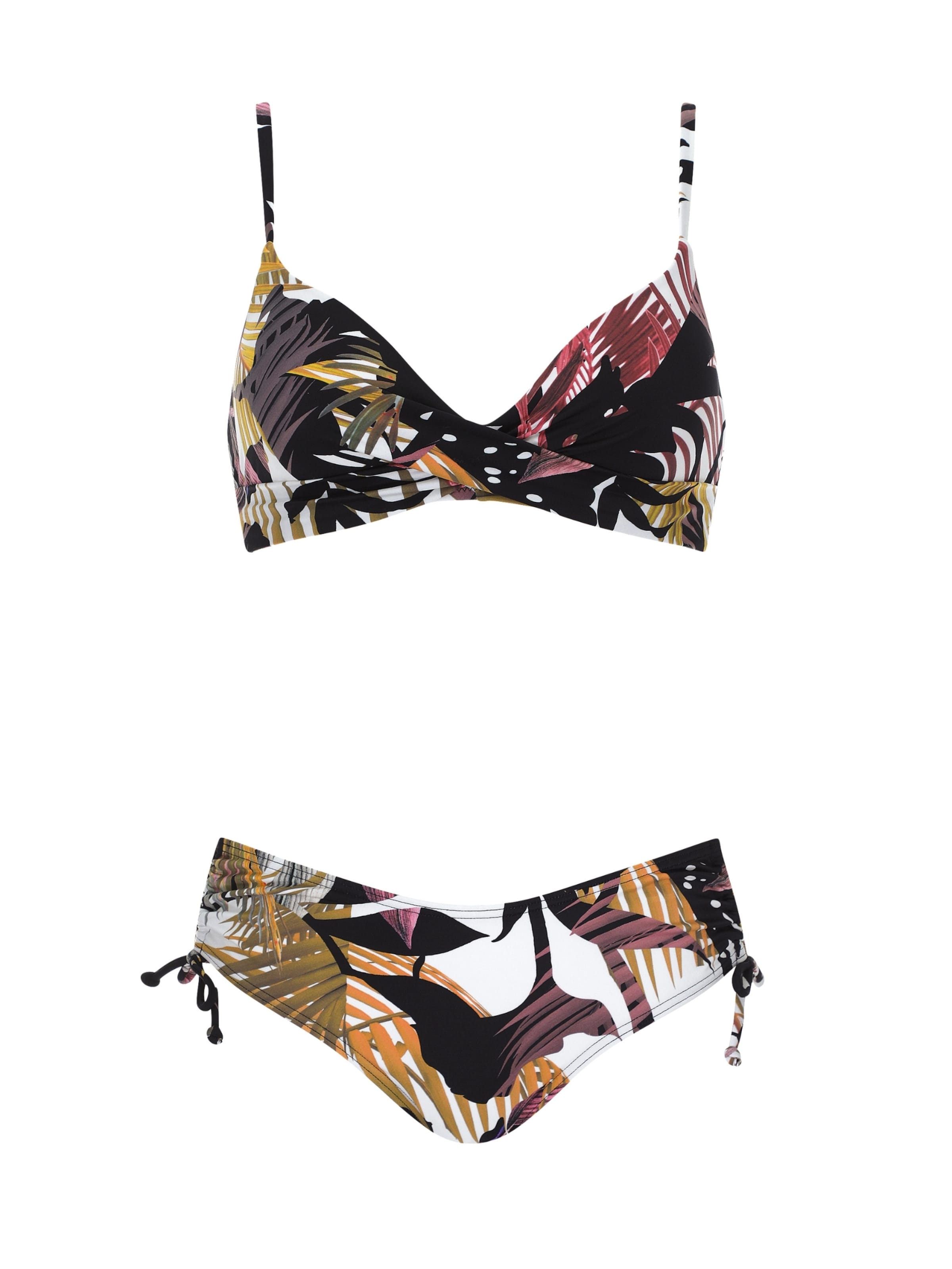 OLYMPIA T-shirt Bikini i sort: forside