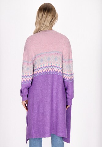 Cardigan IZIA en violet