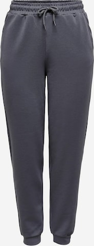 Pantalon de sport ONLY PLAY en gris : devant