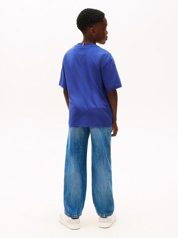 TOMMY HILFIGER T-Shirt 'ESSENTIAL' in Blau