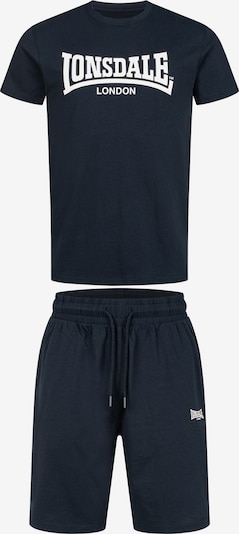 Treningas iš LONSDALE, spalva – tamsiai mėlyna / balta, Prekių apžvalga