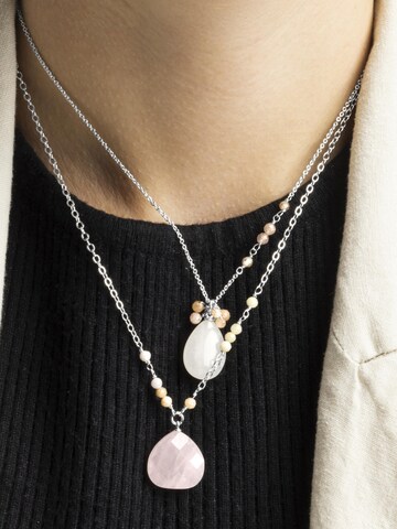 Luxenter Necklace 'Adak' in Orange