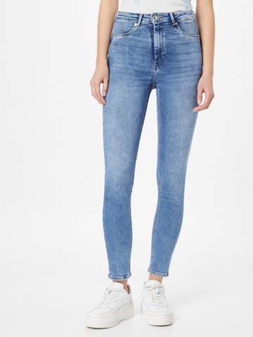 Tally Weijl Skinny Jeans in Blue: front