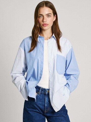 Pepe Jeans Blouse 'ROBBY' in Blue: front