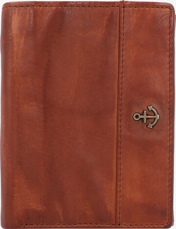 Harbour 2nd Wallet in Brown: front