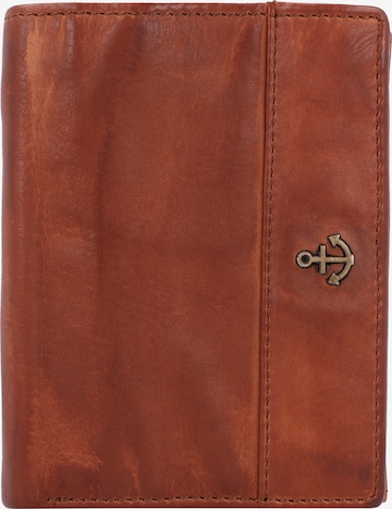 Harbour 2nd Wallet in Brown: front