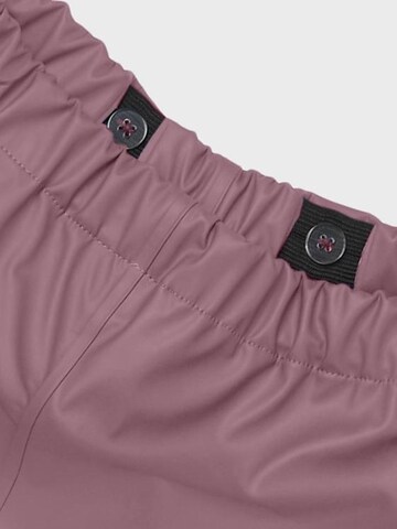 NAME IT Ozke Funkcionalne hlače | vijolična barva