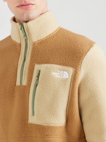THE NORTH FACE Spordipullover 'YUMIORI', värv pruun