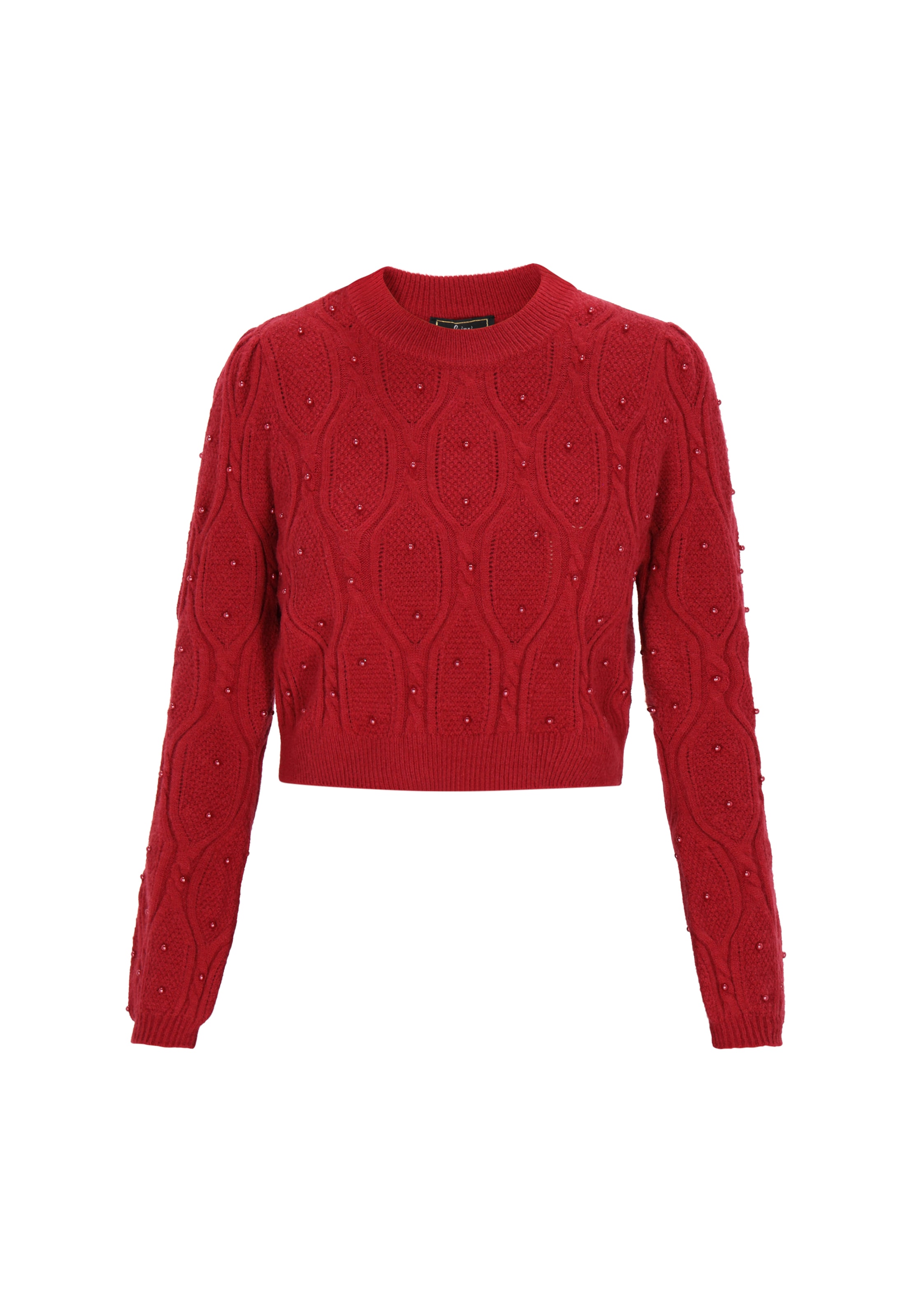 faina - Pullover em vermelho: frente