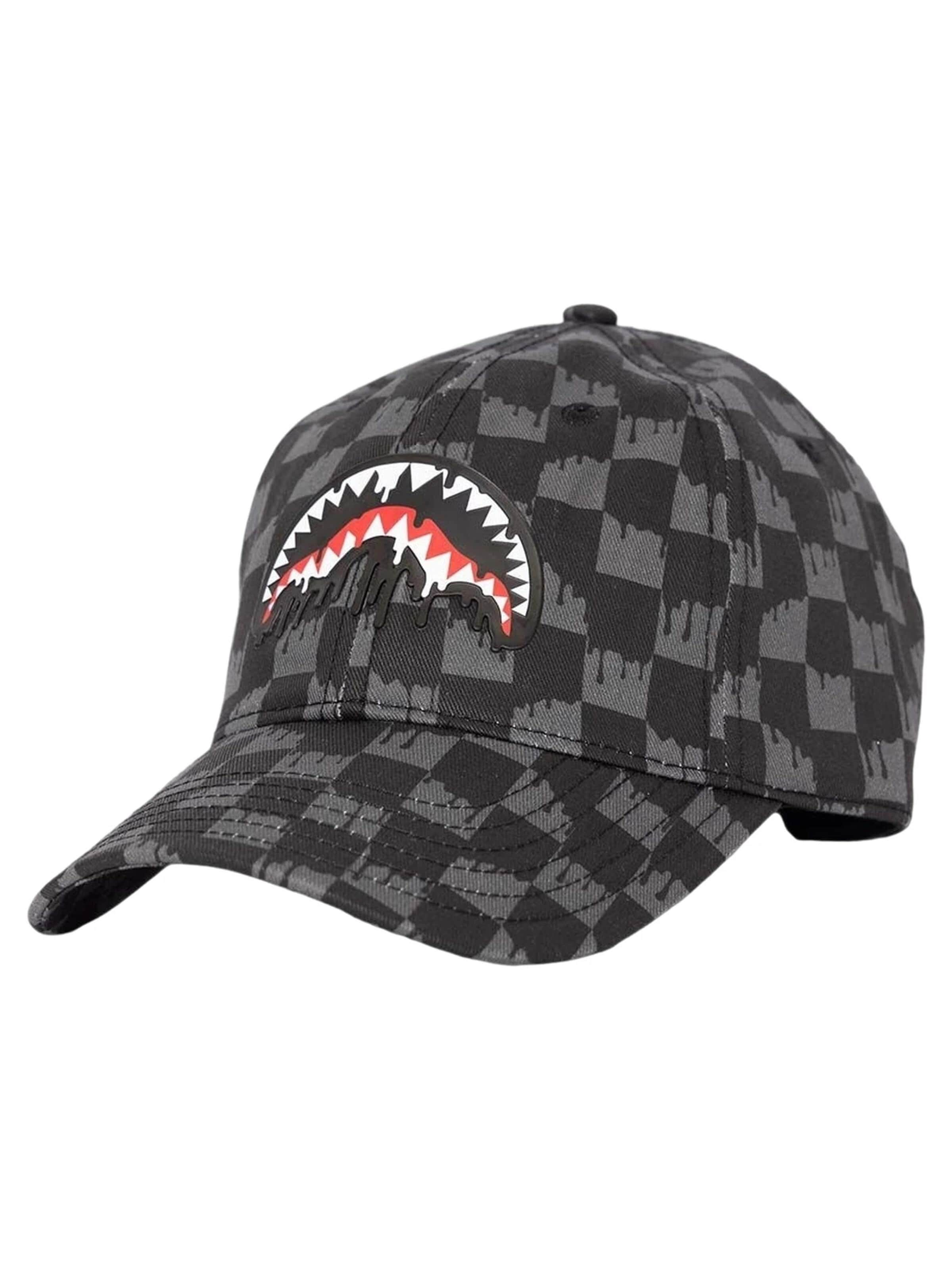 Sprayground Cap 'PROBANDO david'‌‌‌ in Schwarz: Vorderseite