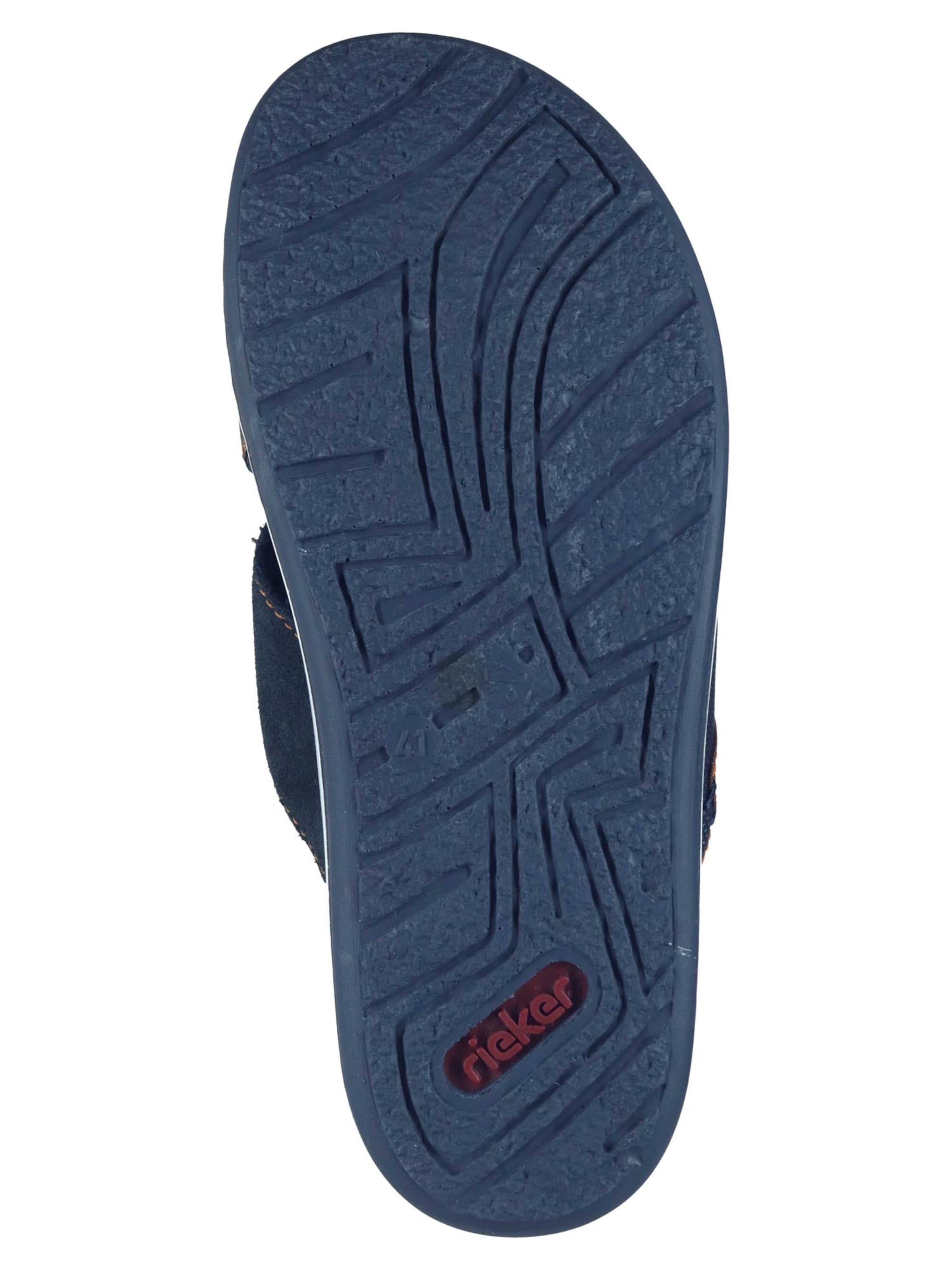 Rieker Pantolette 'Basic'‌‌‌‌‌ in Blau