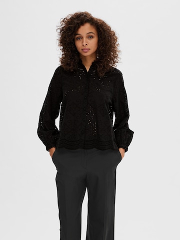 SELECTED FEMME Blouse 'Tatiana' in Black: front