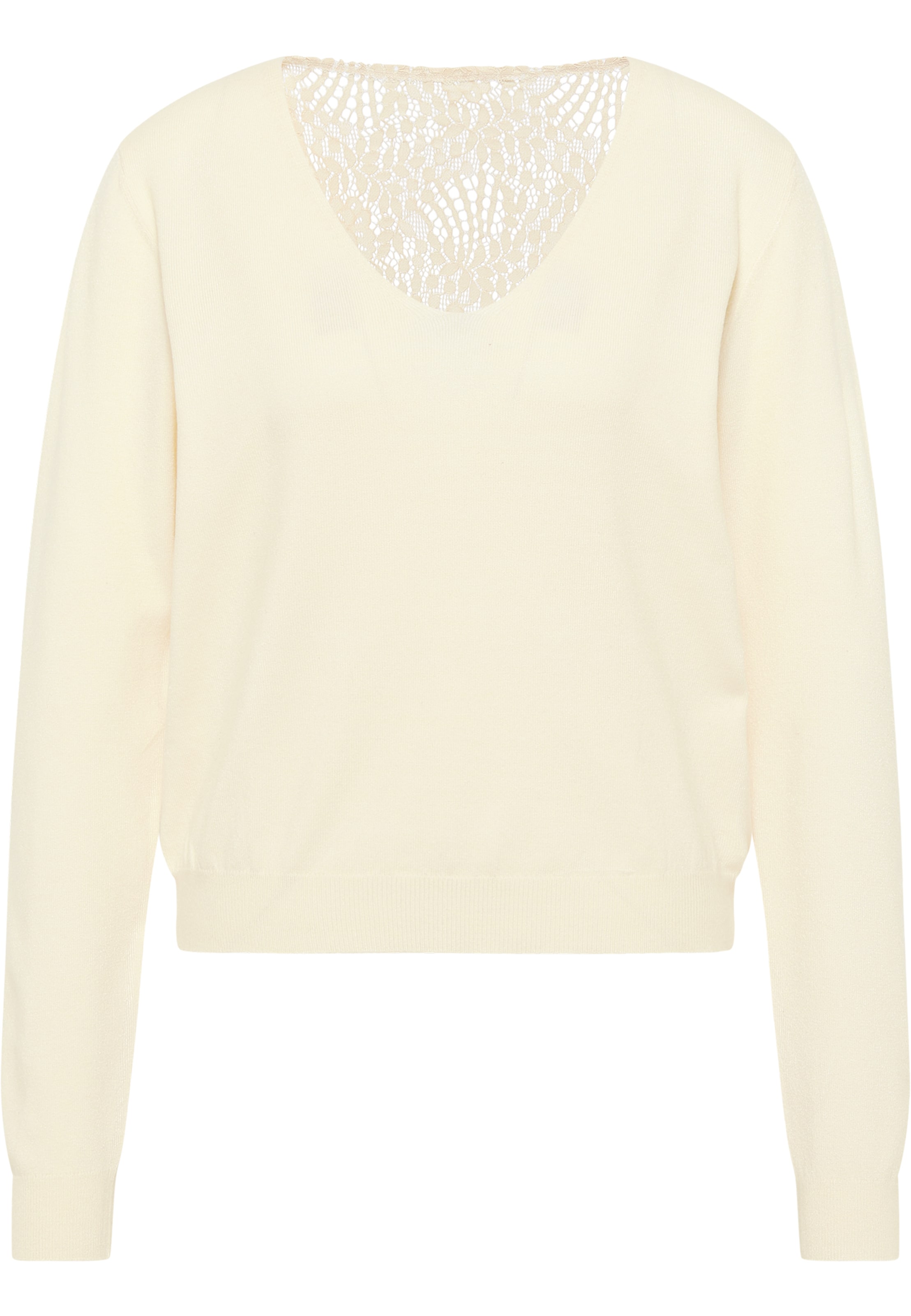 faina Pullover i hvid: forside