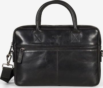 Borsa per laptop 'Laptop Bag Evan Black' di Howard London in nero: frontale