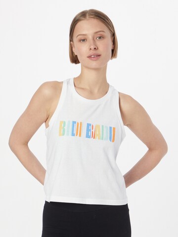 BIDI BADU - Camiseta funcional 'Paris' en blanco: frente