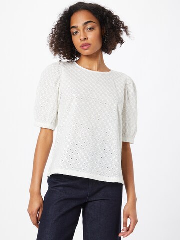 s.Oliver Blouse in Wit: voorkant