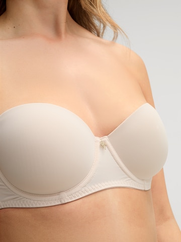 JOOP! Bandeau BH 'Sensation' in Beige