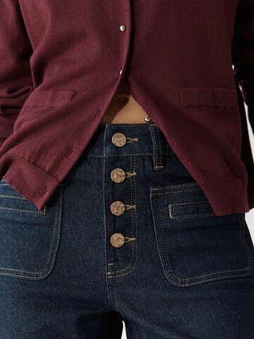 Next Wide Leg Jeans in Blau