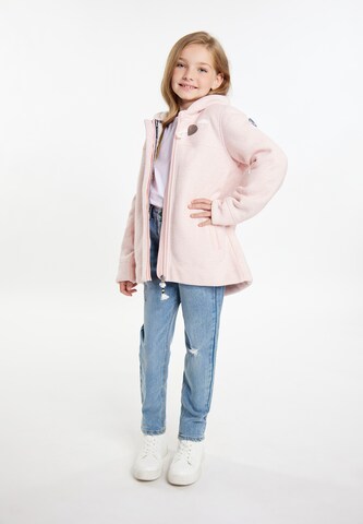 Veste en polaire Schmuddelwedda en rose