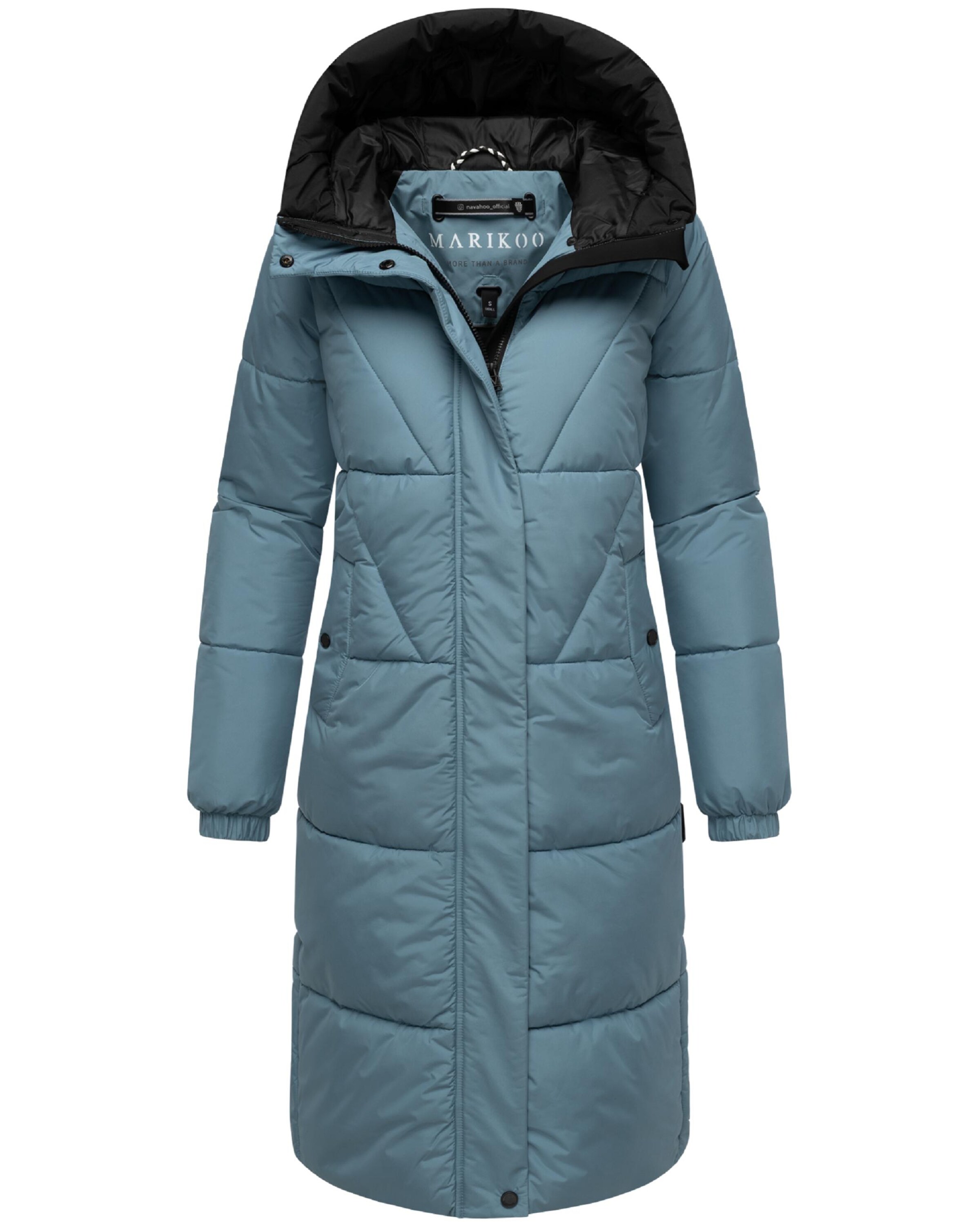 MARIKOO Wintermantel 'Yaskaa 16' in Blauw
