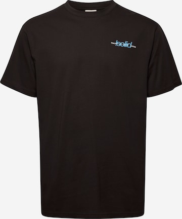 !Solid Shirt 'Emmit' in Black: front