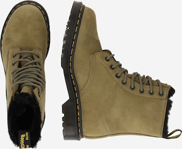 Dr. Martens Šnurovacie členkové čižmy '1460 Serena' - Zelená