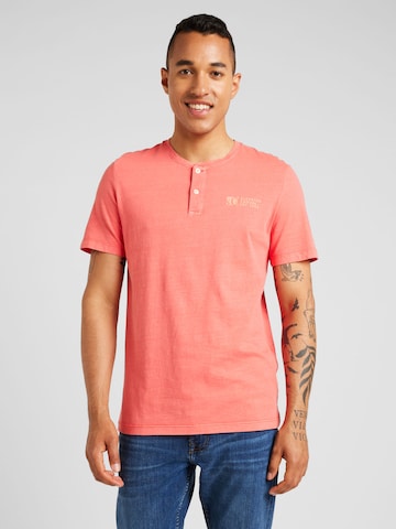 T-Shirt s.Oliver en orange : devant