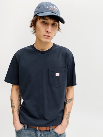 JACK & JONES Póló 'JPRBLUCALEB' - kék