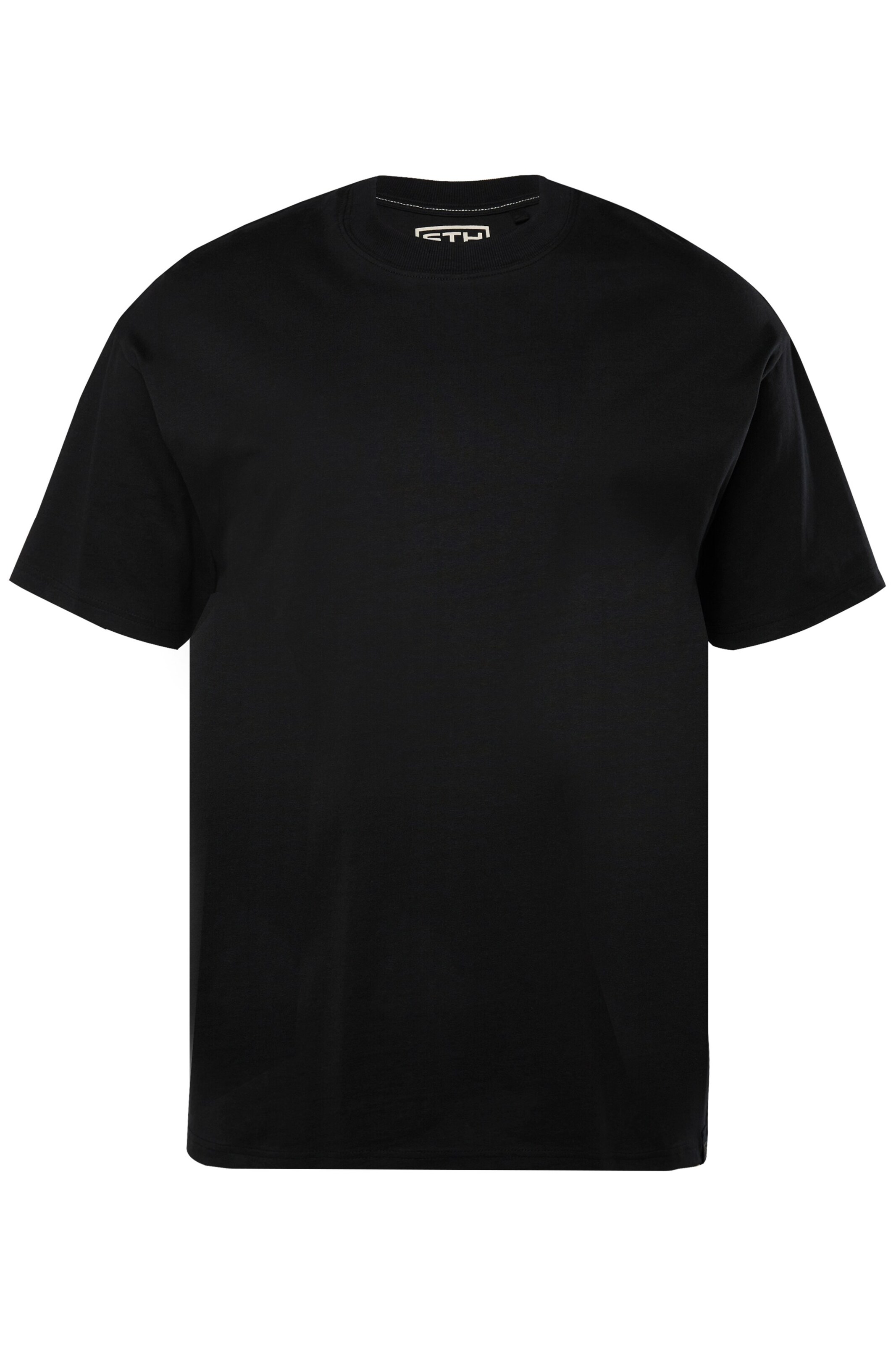 STHUGE T-Shirt in Schwarz: Vorderseite