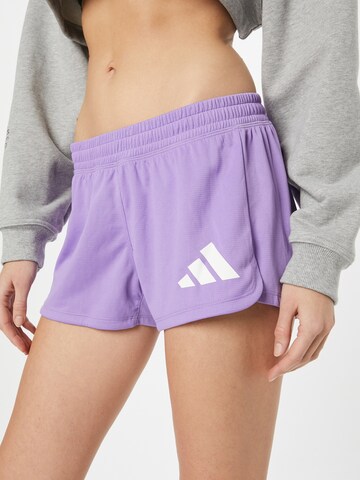 Regular Pantalon de sport 'Pacer 3-Bar ' ADIDAS PERFORMANCE en violet