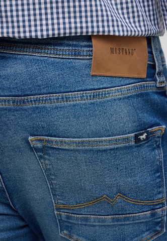 MUSTANG Slimfit Jeans ' Style Vegas ' in Blau