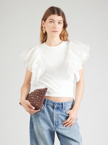 Camicia da donna 'ONLTAYA' di ONLY in bianco: frontale