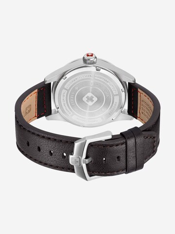 SWISS MILITARY HANOWA Analog Watch 'Thunderbolt' in Brown