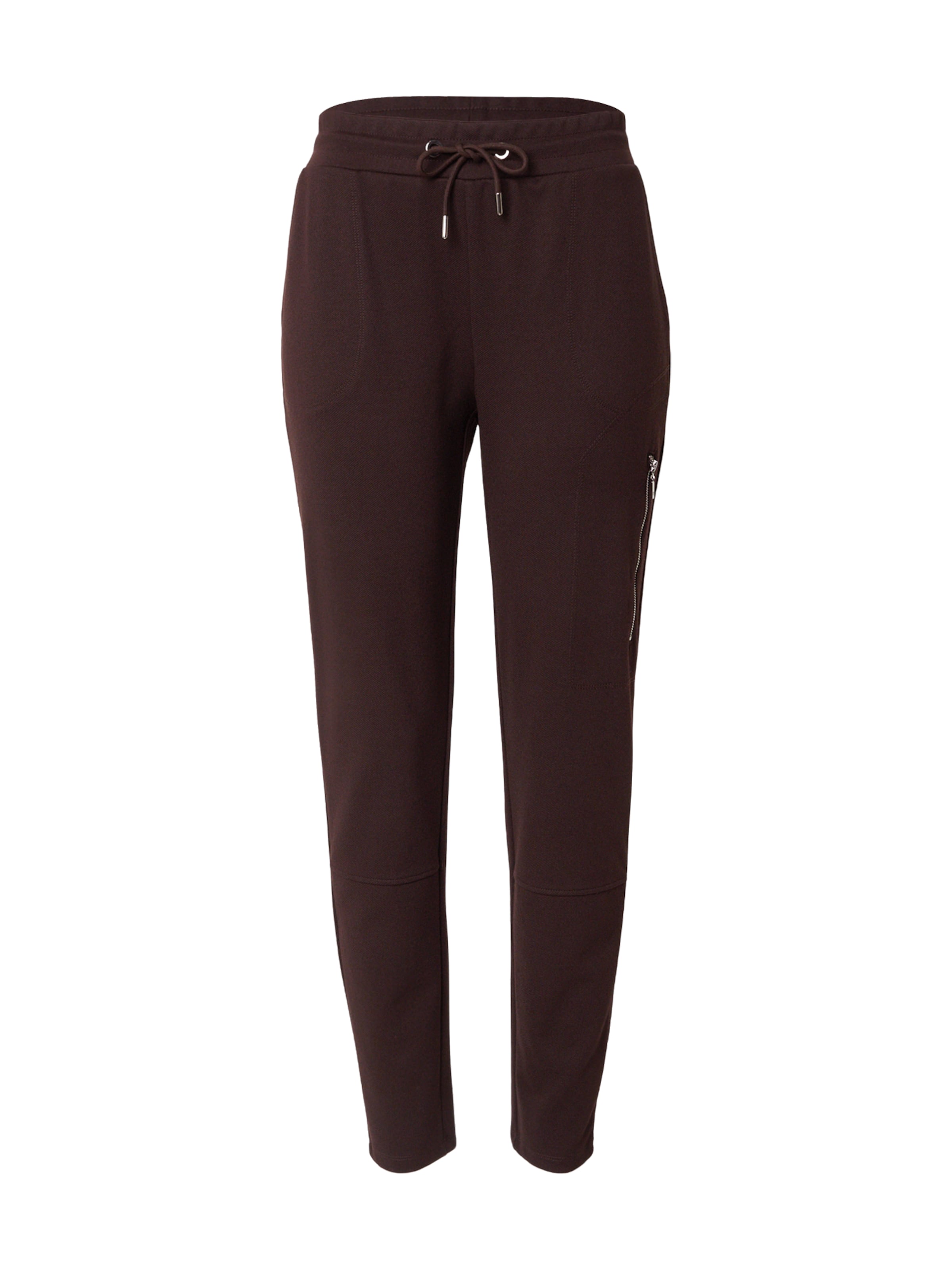 monari Tapered Byxa i brun: framsida