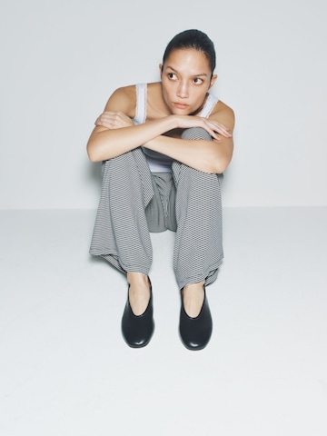 Wide Leg Pantalon The Set en bleu