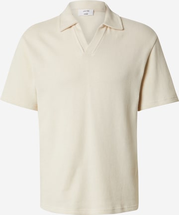 T-Shirt 'Joscha' DAN FOX APPAREL en blanc : devant
