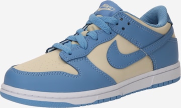 Baskets 'Dunk' Nike Sportswear en bleu : devant