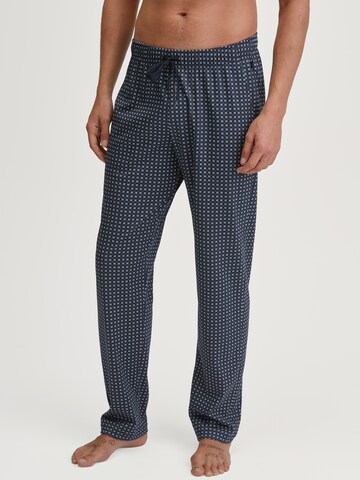 Pantalon de pyjama CALIDA en bleu : devant
