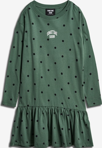 SOMETIME SOON Dress in Green: front