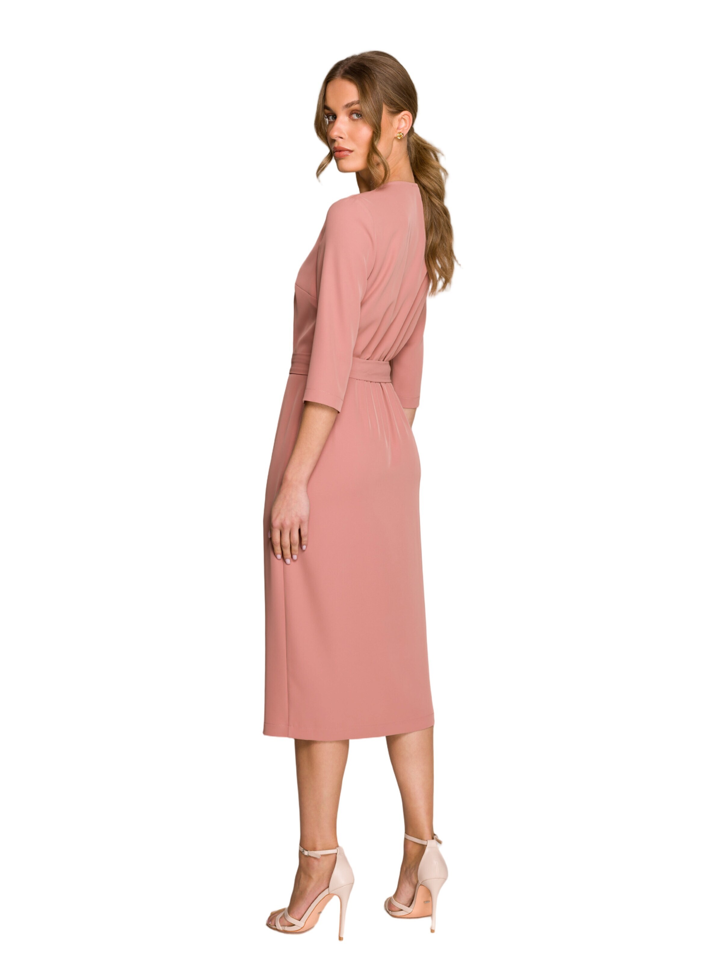 Rochie 'Sukienka z kopertowym motywem' de la Stylove pe roz