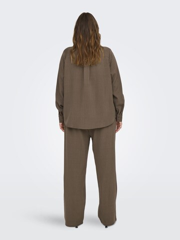 ONLY Carmakoma Bluse 'CARPinny' in Braun