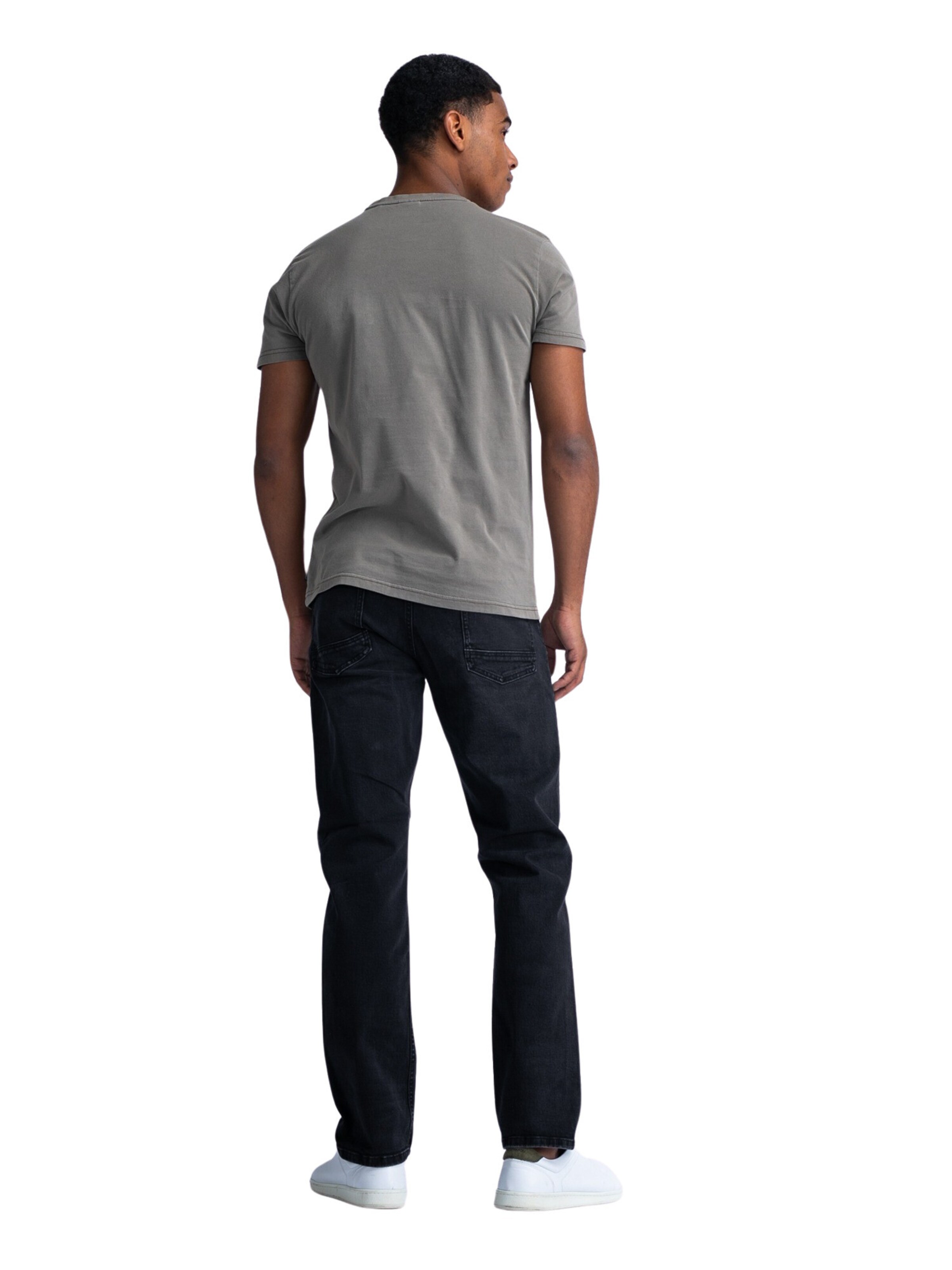 T-Shirt 'Palmetto' Petrol Industries en marron