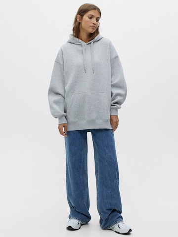 Pull&Bear Sweatshirt in Grau