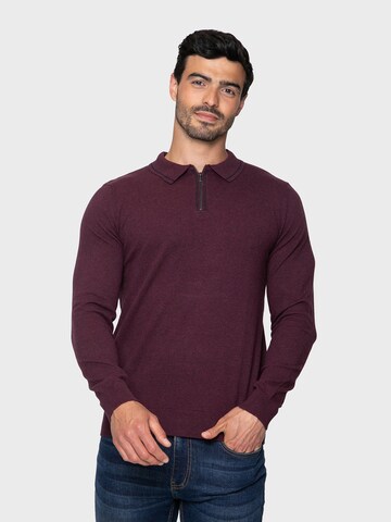 Threadbare Sweater 'Barrow' in Red: front