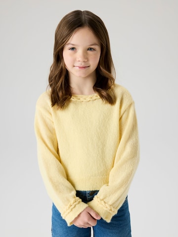 Pull-over NAME IT en jaune : devant