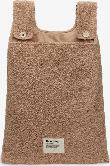 Jollein Bettaufbewahrungstasche 'Boucle' in braun, Produktansicht