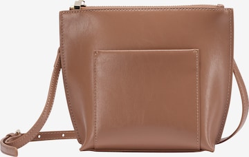 RISARučna torbica - smeđa boja: prednji dio