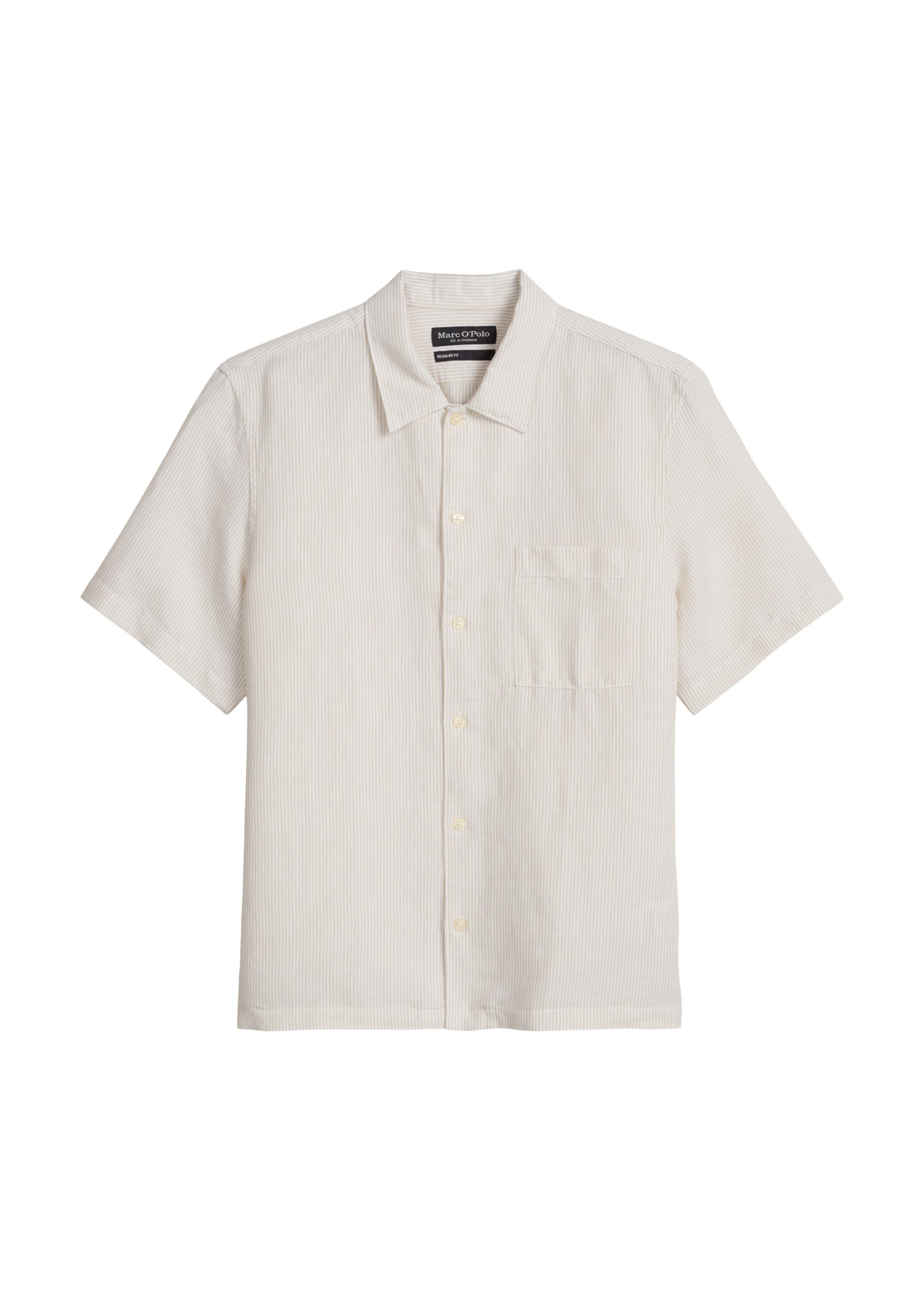 Marc O'Polo Hemd in Beige: Vorderseite