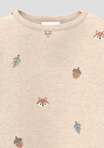 s.Oliver Sweatshirt in Beige: Vorderseite